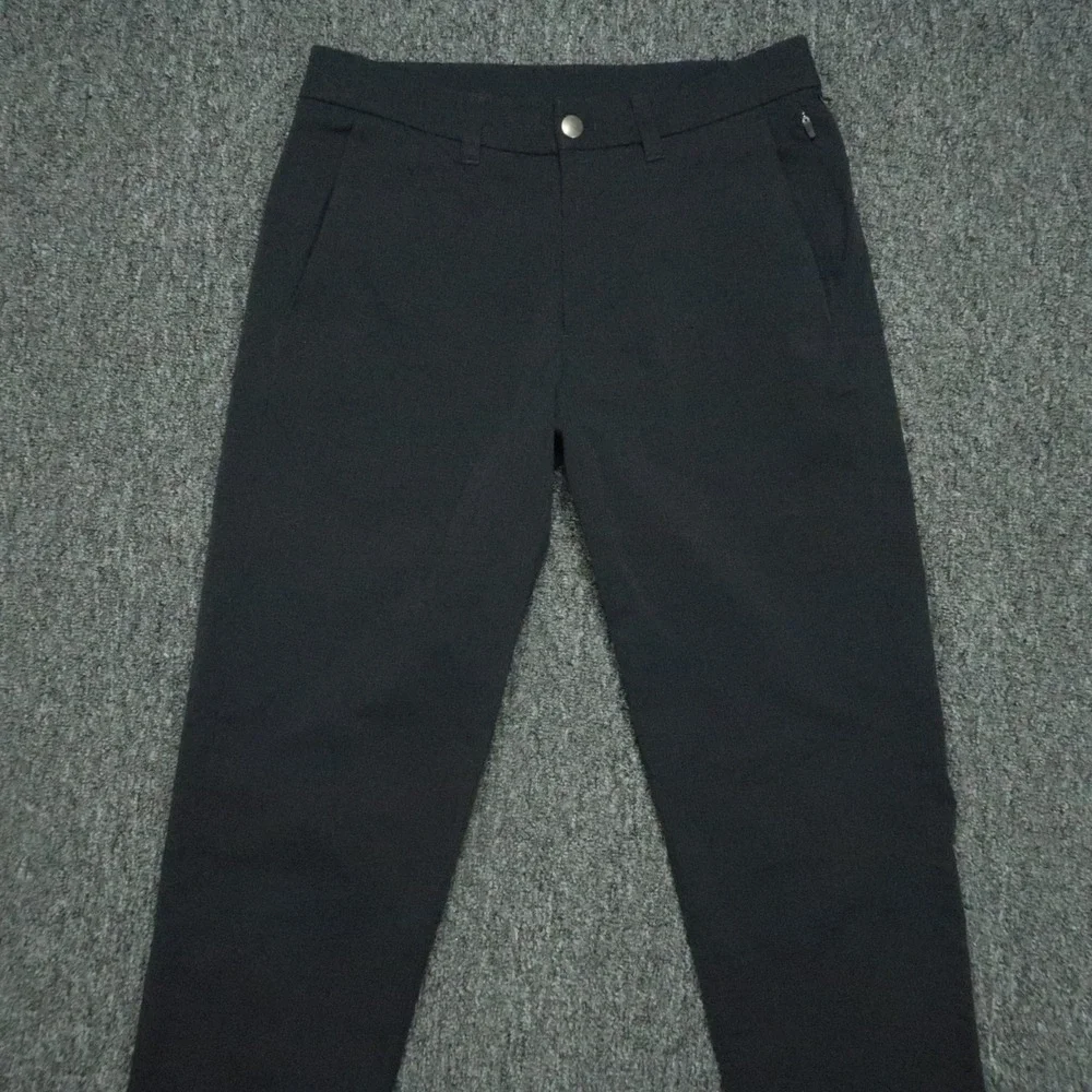 Lululemon Pants Men 30x30 Blue Commission Slim Fit Ventlight Zip‎ Pocket